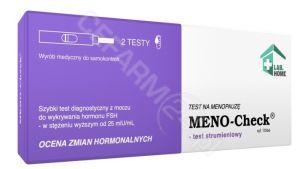 LabHome Meno-Check test z moczu do wykrywania hormonu FSH - na menopauzę x 2 szt