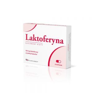 Laktoferyna 100 mg x 15 kaps