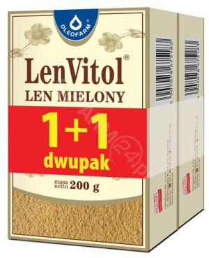 Len mielony 200 g+200 g (duopack) oleofarm