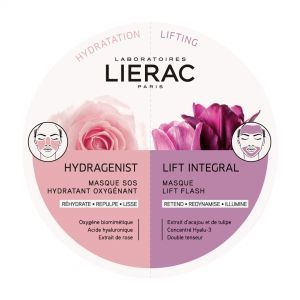 Lierac Hydragenist + Lift Integral maska do twarzy 2 x 6 ml