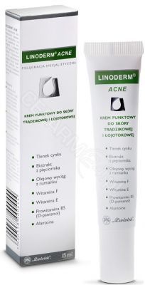 Linoderm acne krem punktowy 15 ml