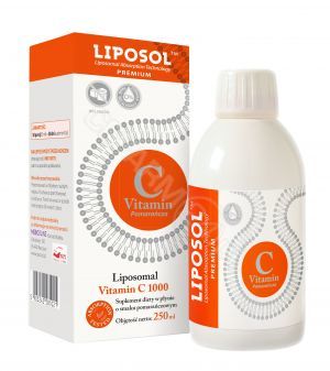 Liposol - Liposomalna Witamina C 1000 250 ml (smak pomarańczowy)
