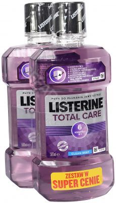 Listerine Total Care - płyn do płukania jamy ustnej 2 x 500 ml