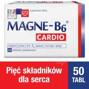 Magne-B6 Cardio x 50 tabl powlekanych