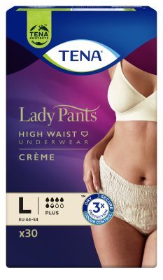 Majtki chłonne TENA Lady Pants Plus Creme L x 30 szt