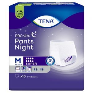 Majtki chłonne TENA Pants Proskin Super Night OTC Edition M x 10 szt