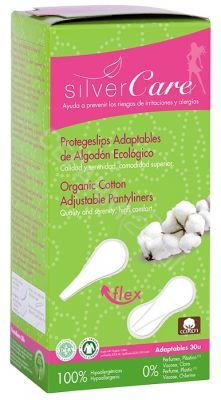 Masmi Silver Care wkładki higieniczne do stringów – 100% bawełny organicznej x 30 szt