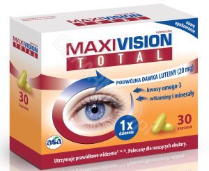 Maxivision total x 30 kaps
