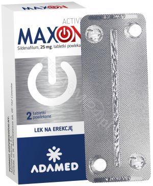 Maxon active 25 mg x 2 tabl
