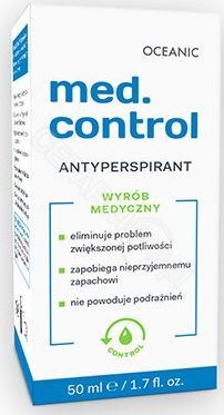 Med.control antyperspirant roll-on 50 ml