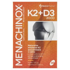 Menachinox K2 + D3 2000 x 30 kaps