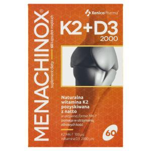 Menachinox K2 + D3 2000 x 60 kaps
