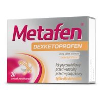 Metafen Dexketoprofen 25 mg x 20 tabl