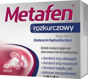 Metafen rozkurczowy 40 mg x 40 tabl