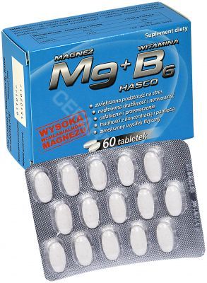 Mg magnez+witamina b6 x 60 tabl (hasco)