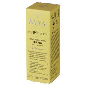 Miya Cosmetics mySPFcream nawilżający krem do twarzy, oczu i dekoltu spf50+ 40 ml