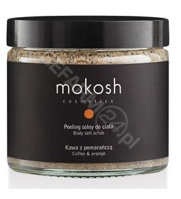 Mokosh peeling solny do ciała Kawa z pomarańczą 300 g