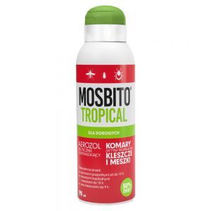 Mosbito Tropical areozol odstraszający komary, kleszcze i meszki 90 ml