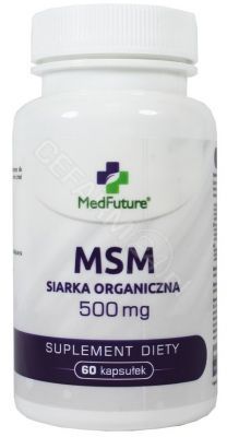 MSM Siarka organiczna 500 mg x 60 kaps (Medfuture)