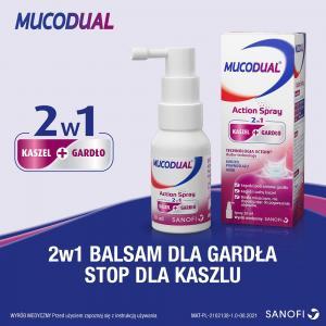 Mucodual Action 2w1 spray 20 ml
