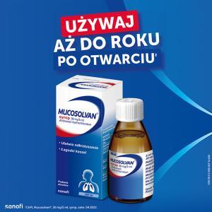 Mucosolvan 30 mg/5 ml syrop 200 ml