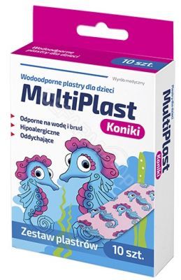 MultiPlast plastry dla dzieci Koniki x 10 szt