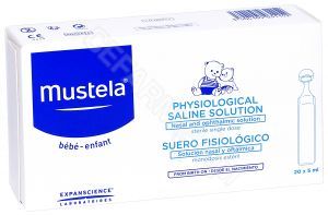 Mustela serum fizjologiczne 20 amp x 0,5 ml