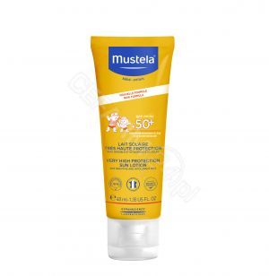 Mustela Sun mleczko przeciwsłoneczne do twarzy spf50+ 40 ml