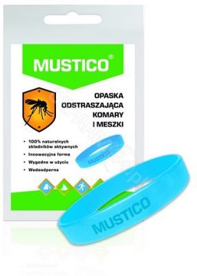 Mustico opaska odstraszająca komary i meszki x 1 szt