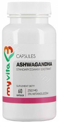 MyVita Ashwagandha 250 mg x 60 kaps