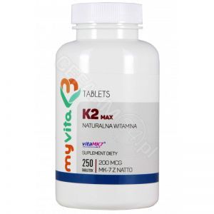 MyVita naturalna witamina K2 max MK-7 x 250 tabl