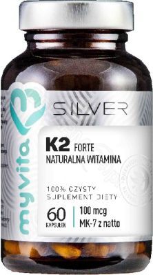MyVita Silver Naturalna Witamina K2 forte x 60 kaps