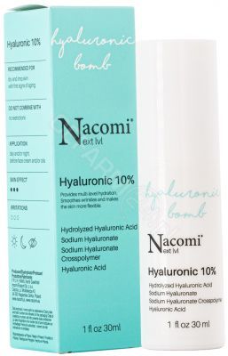 Nacomi Next lvl serum do twarzy z kwasem hialuronowym 10% 30 ml