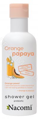 Nacomi żel pod prysznic Pomarańcza i Papaja 300 ml