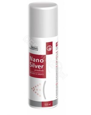NanoSilver prodiab proszek w sprayu 125 ml