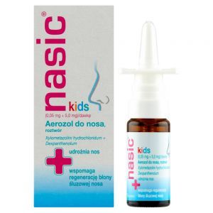 Nasic Kids aerozol do nosa (0,05 mg + 5 mg)/dawkę 10 ml