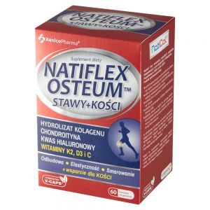 Natiflex Osteum Stawy + Kości x 60 kaps