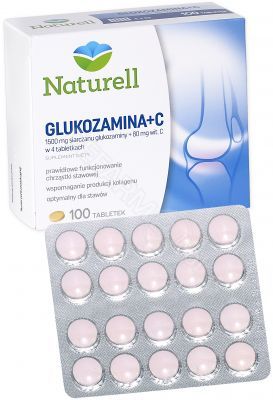 Naturell Glukozamina + C x 100 tabl