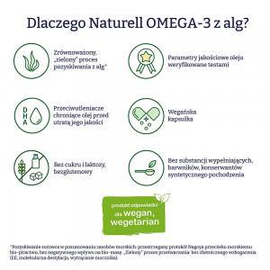 Naturell Omega-3 z alg x 90 kaps