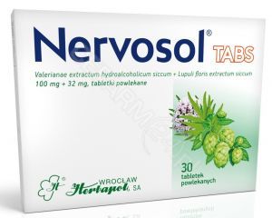 Nervosol TABS 100 mg + 32 mg x 30 tabl