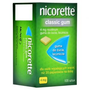 Nicorette 4 mg x 105 gum do żucia