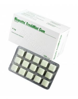 Nicorette freshmint gum 4 mg x 105 szt (import równoległy Inpharm)