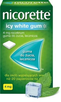 Nicorette icy white gum 4 mg x 105 szt
