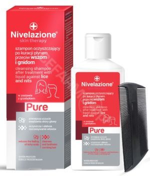 Nivelazione skin therapy szampon oczyszczający po kuracji płynem przeciw wszom i gnidom 100 ml