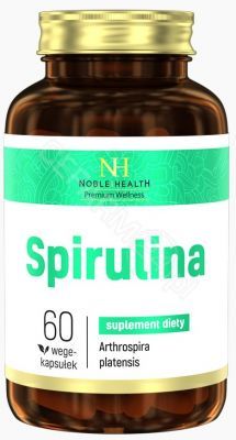 Noble Health Spirulina x 60 wege-kaps