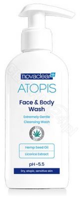 Novaclear Atopis płyn do mycia twarzy i ciała Face&Body Wash 500 ml