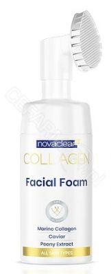 Novaclear Collagen pianka do mycia twarzy z kolagenem morskim i kawiorem 100 ml