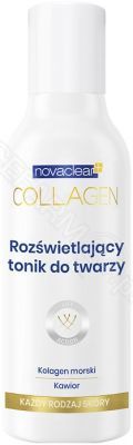 Novaclear Collagen rozświetlający tonik do twarzy 100 ml
