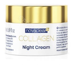 Novaclear Collagen ujędrniająco - wygładzający krem na noc 50 ml