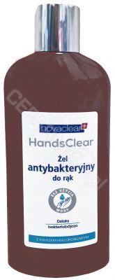 Novaclear HandsClear żel antybakteryjny do rąk z kwasem hialuronowym 200 ml